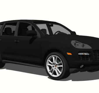 超精细汽车模型 保时捷 卡宴 CAYENNE